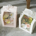 Flower Delivery Box Square Pvc Window Arrangement Gift